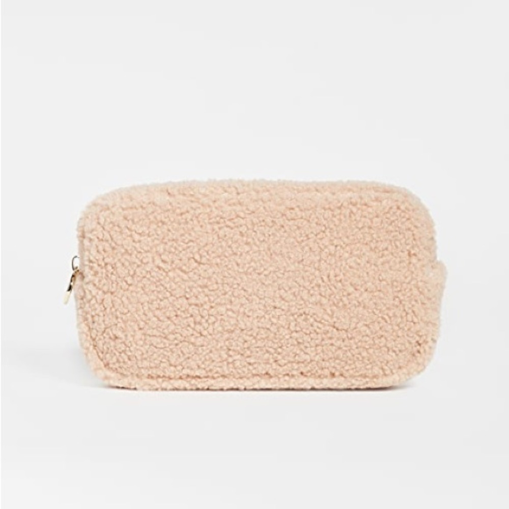 Stoney Clover Cozy Sherpa, small pouch in Hazelnut